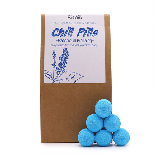 Pastilles de Bain Effervescentes 350g – Ylang-Ylang & Patchouli