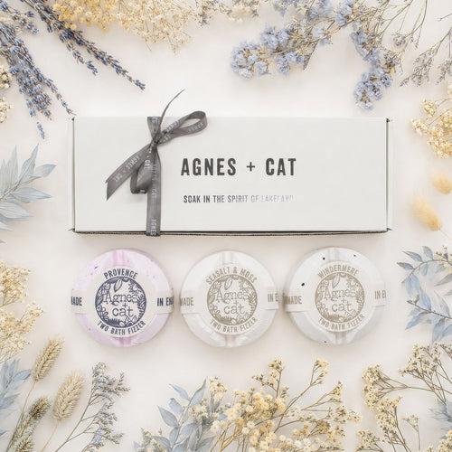 Coffret Cadeau Bombes de Bain Signature – Agnes + Cat