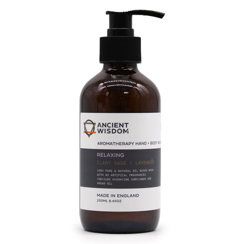 Gel Lavant Mains et Corps Sauge Sclarée & Lavande – 250ml