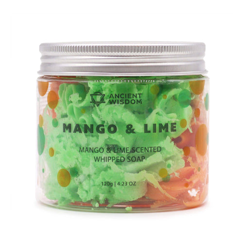 Savon Fouetté Chantilly 120g – Mangue & Citron Vert