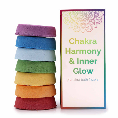 Coffret Bombes de Bain Chakra – Harmonie Intérieure (Grand Format)