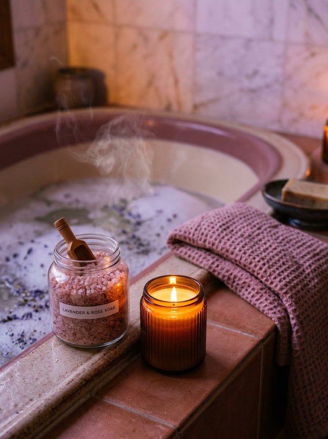 Sels de bain : bienfaits et rituel du soir