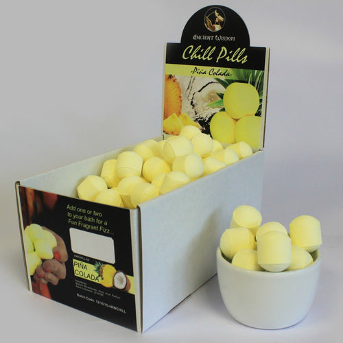 Boîte de Mini Bombes de Bain 1,3kg – Piña Colada