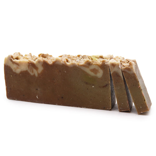 Tranche de Savon Artisanal Huile d'Olive & Chocolat – 100g