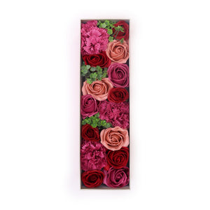 Boîte Cadeau Savons Fleurs – Roses Vintage