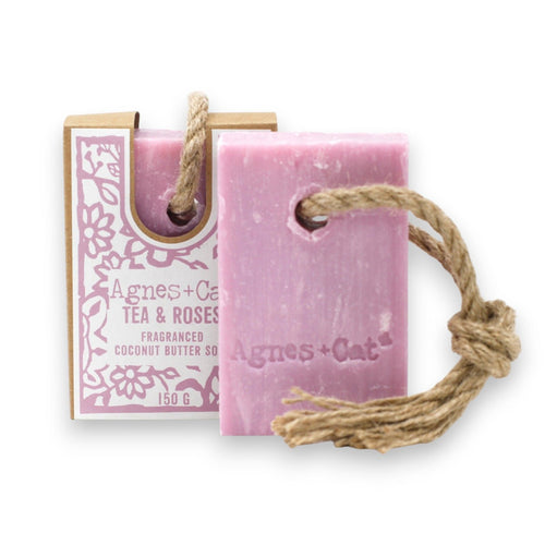 Savon sur Corde Thé & Roses