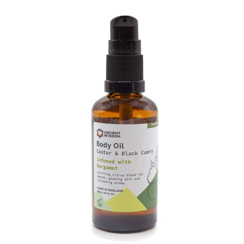 Huile corporelle bio bergamote - 50 ml