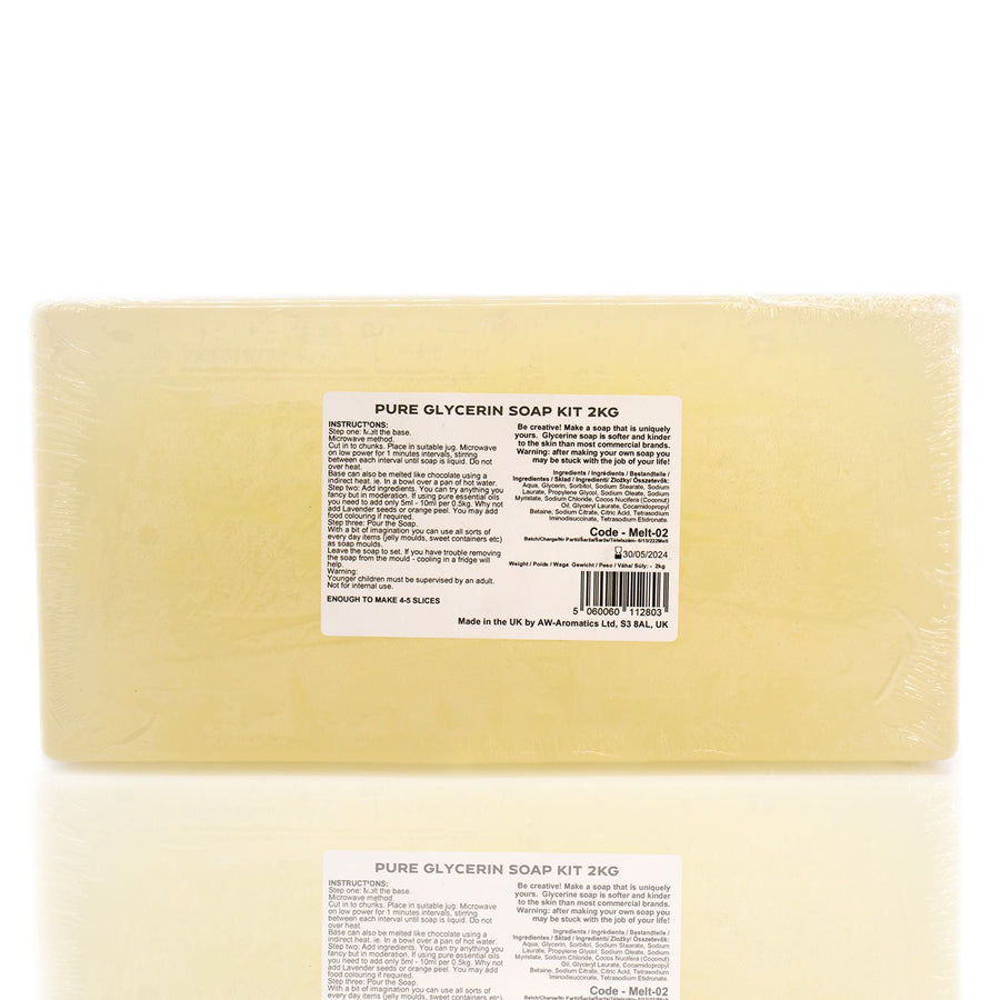 Base de Savon à Fondre et Couler 2kg – Glycérine