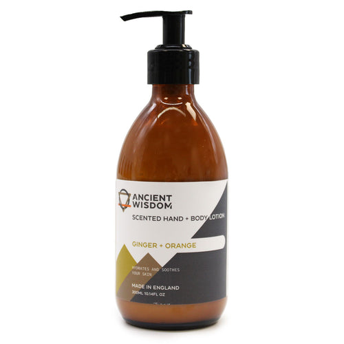 Lotion Mains & Corps Gingembre & Orange 300ml
