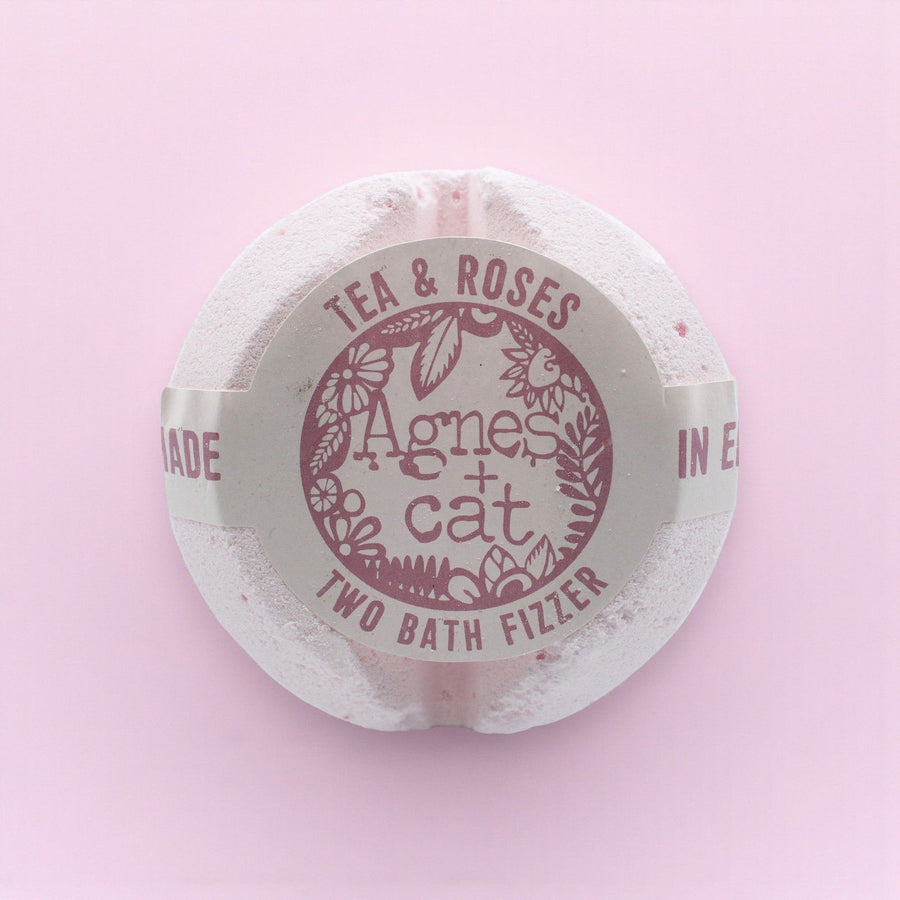 Bombe de Bain Fizzer Thé & Roses