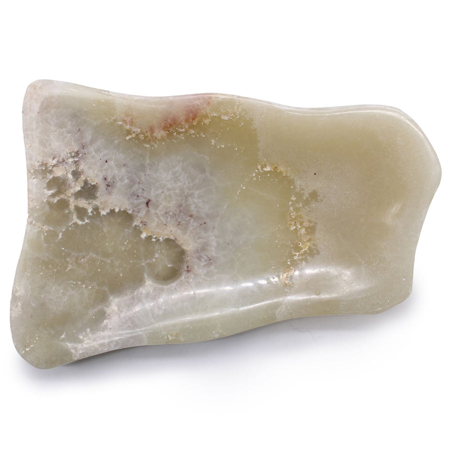 Porte-savon en onyx miel naturel