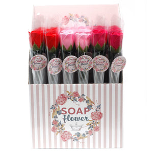 Savon Fleur Rose – Petit Format Prêt à la Vente
