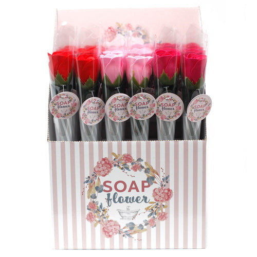Savon Fleur Rose – Petit Format Prêt à la Vente