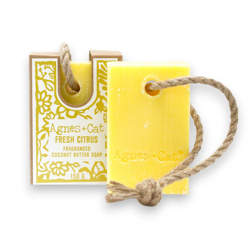 Savon sur Corde Agrumes Frais - Agnes + Cat