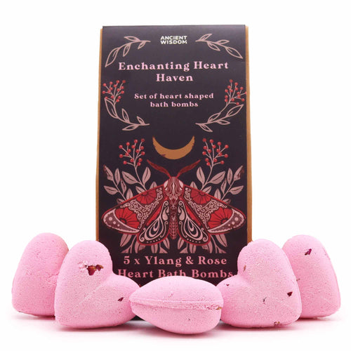 Coffret Bombes de Bain Cœur – Enchanting Heart Heaven