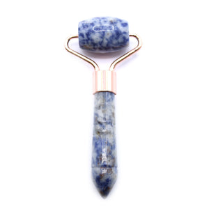 Rouleau de Massage Visage en Pierre – Sodalite