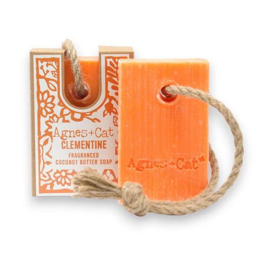 Savon Parfumé sur Corde Clémentine - Agnes + Cat