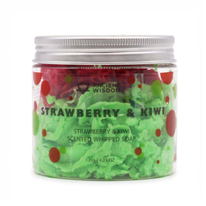 Savon Crème Fouettée Fraise & Kiwi 120g