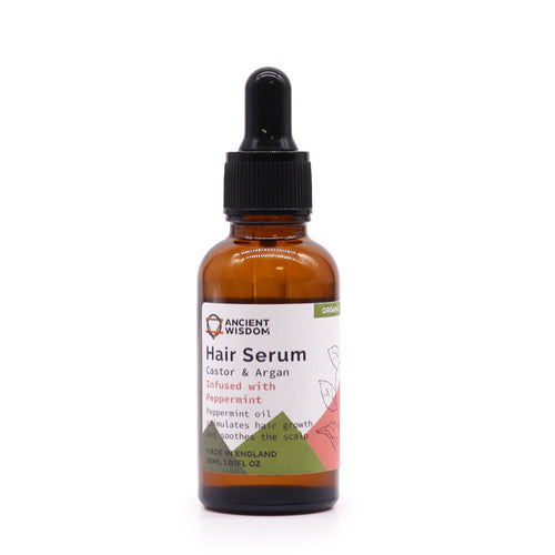 Sérum Capillaire Bio 30ml – Menthe Poivrée