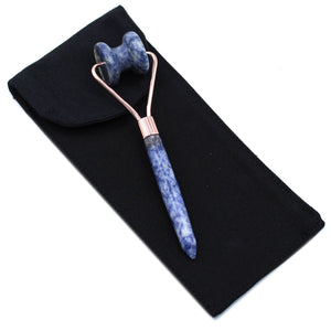 Rouleau de Massage Jawline en Pierre – Sodalite