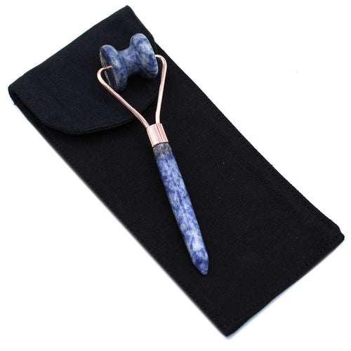 Rouleau de Massage Jawline en Pierre – Sodalite