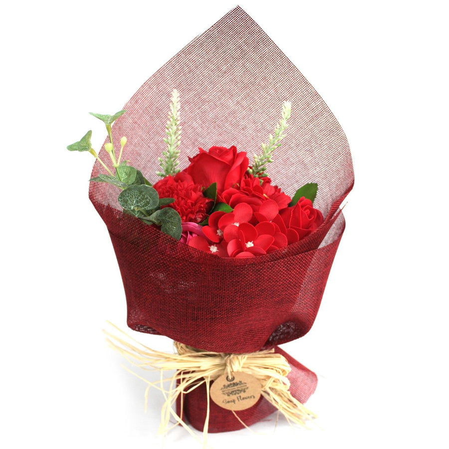 Bouquet de Savon Fleurs Rouge