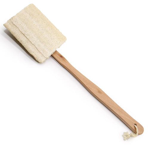 Brosse Loofah à Manche Long pour le Corps