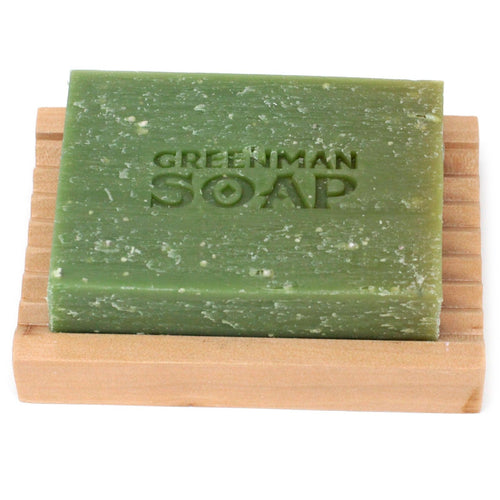 Savon Naturel Citron & Basilic 100g - Greenman Gardener's Scrub