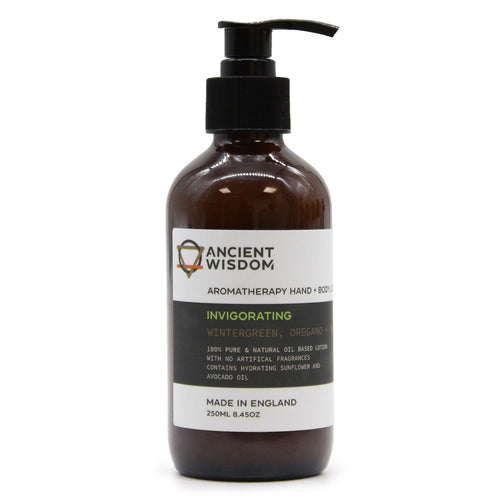 Lotion Corps & Mains Aromathérapie 250ml – Gaulthérie, Origan & Thym